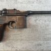 MAUSER C96 BROOMHANDLE 7.63 SEMI AUTO PISTOL #6-07500-JV