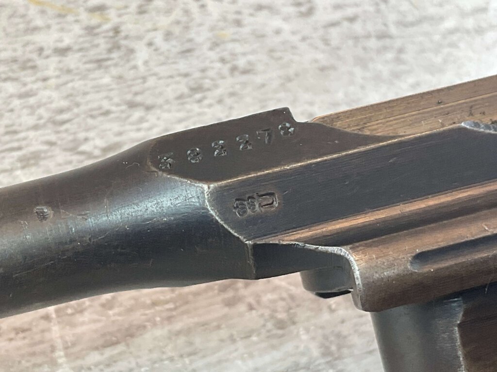 MAUSER C96 BROOMHANDLE 7.63 SEMI AUTO PISTOL #6-07500-JV