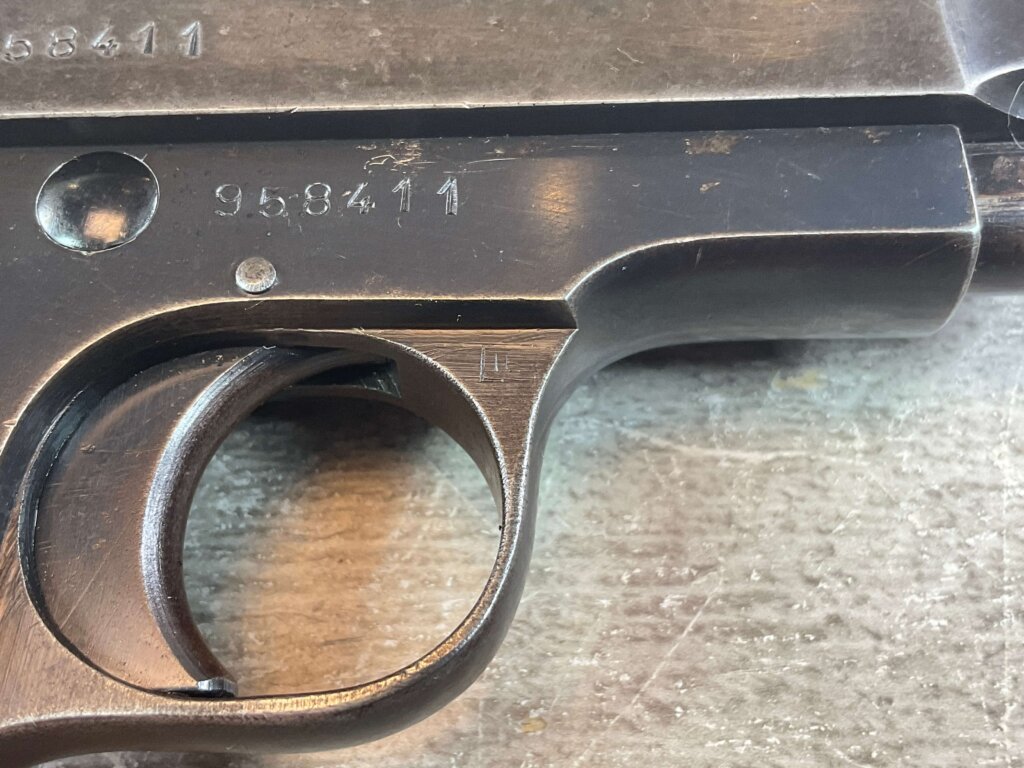 BERETTA M1934 .380 SEMI AUTO PISTOL RIG #6-07518-JV