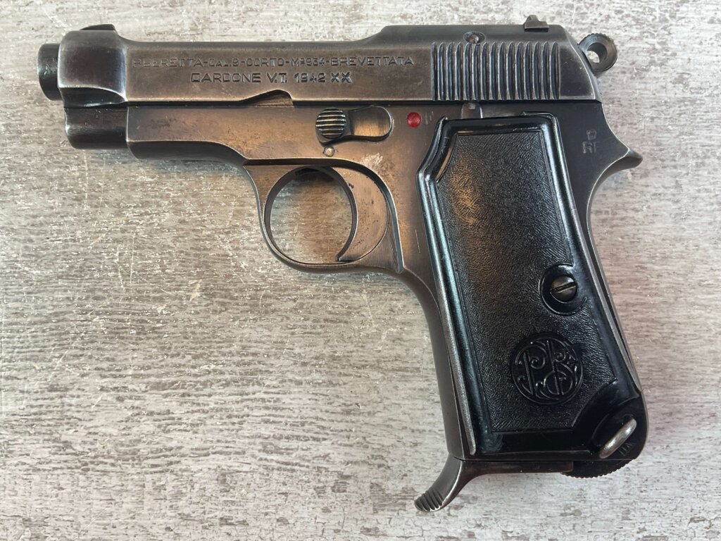 BERETTA M1934 .380 SEMI AUTO PISTOL RIG #6-07518-JV