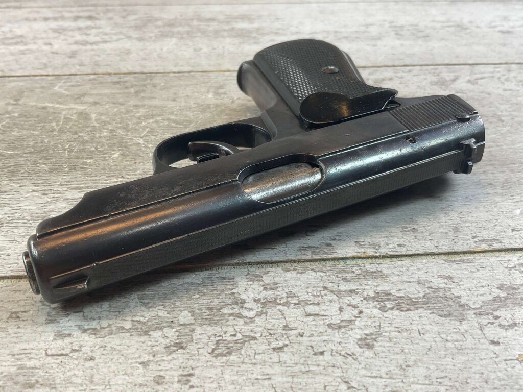 JP SAUER 7.65cal 38H EAGLE/N PROOF COMMERCIAL PISTOL RIG, REFINISHED #6-07543-JV