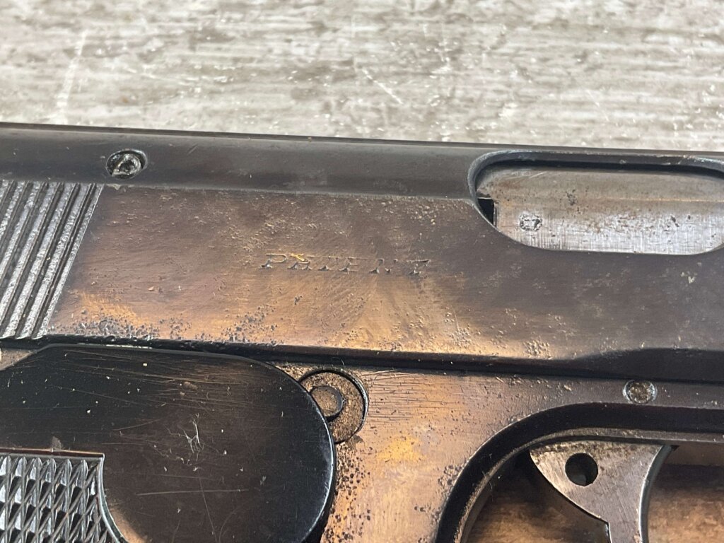 JP SAUER 7.65cal 38H EAGLE/N PROOF COMMERCIAL PISTOL RIG, REFINISHED #6-07543-JV