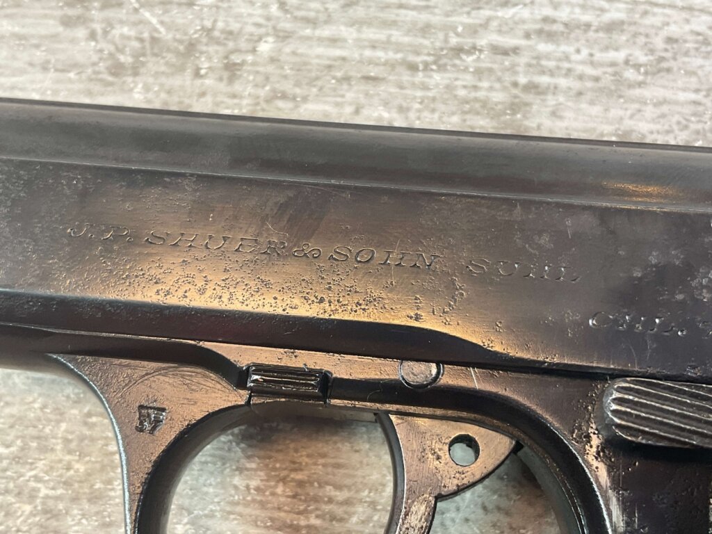 JP SAUER 7.65cal 38H EAGLE/N PROOF COMMERCIAL PISTOL RIG, REFINISHED #6-07543-JV