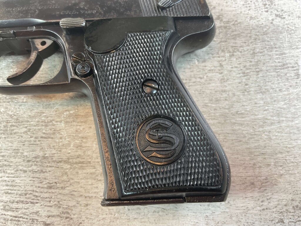 JP SAUER 7.65cal 38H EAGLE/N PROOF COMMERCIAL PISTOL RIG, REFINISHED #6-07543-JV