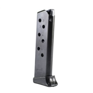WALTHER .380 ACP PPK/S 7-ROUND ERGONOMIC FINGER REST MAG, BLACK #6-07008-PF