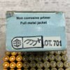 FNM 7.63X25MM (.30 MAUSER) 86 GR. AMMO, FULL BOX, JAMES EARL JONES COLLECTION #5-11296-PF