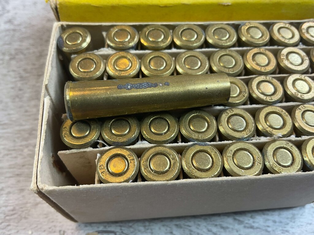 RUSSIAN REVOLVER 7.62X38MM NAGANT AMMO, FULL BOX, JAMES EARL JONES COLLECTION #5-11306-PF