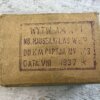 POLISH 1930S 7.92X57MM MAUSER AMMO, RARE, FULL BOX, JAMES EARL JONES COLLECTION #5-11308-PF