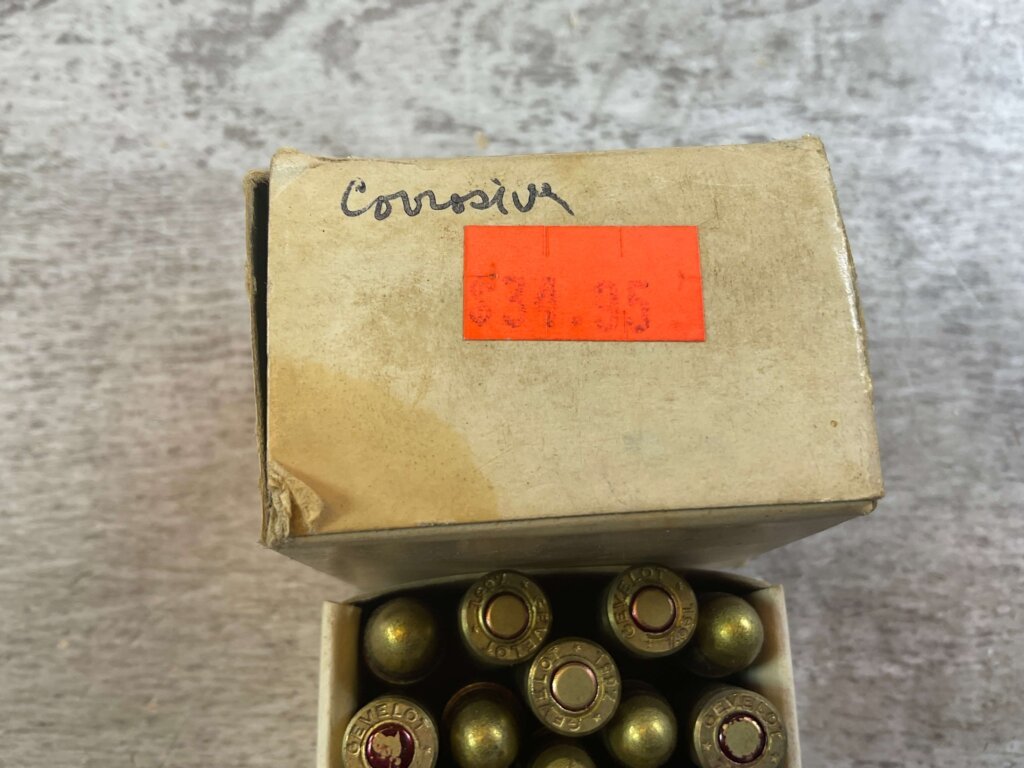 FRENCH GEVELOT 7.65MM (.32) LONGUE VINTAGE AMMO, QTY 24, JAMES EARL JONES COLLECTION #5-11309-PF