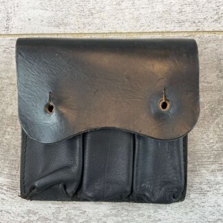 NORWEGIAN M1914 NAVY MAGAZINE POUCH, BLACK #6-08020-PF