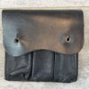NORWEGIAN M1914 NAVY MAGAZINE POUCH, BLACK #6-08020-PF