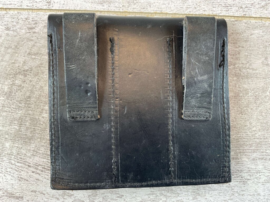 NORWEGIAN M1914 NAVY MAGAZINE POUCH, BLACK #6-08020-PF