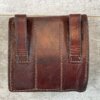 NORWEGIAN M1914 WWII NAVY MAGAZINE POUCH, BROWN #6-08021-PF