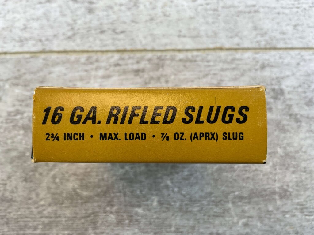 FEDERAL HI-POWER 16 GA. 2 3/4" PLASTIC RIFLED SLUGS, FULL BOX #6-08012-PF