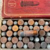 REMINGTON UMC 25 STEVENS SHORT RIMFIRE, BLACK POWDER VINTAGE AMMO, FULL BOX #6-08014-PF