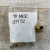 .40 S&W VARIOUS HEADSTAMPS BRASS CASES, QTY 52 #6-08016-PF