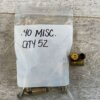 .40 S&W VARIOUS HEADSTAMPS BRASS CASES, QTY 52 #6-08016-PF