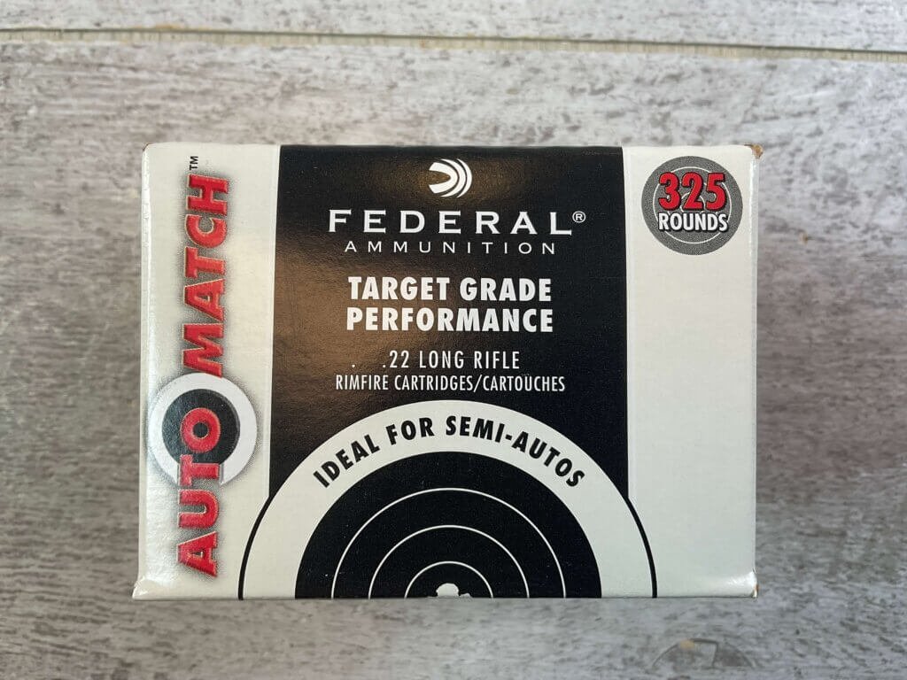FEDERAL TARGET GRADE PERFORMANCE .22LR