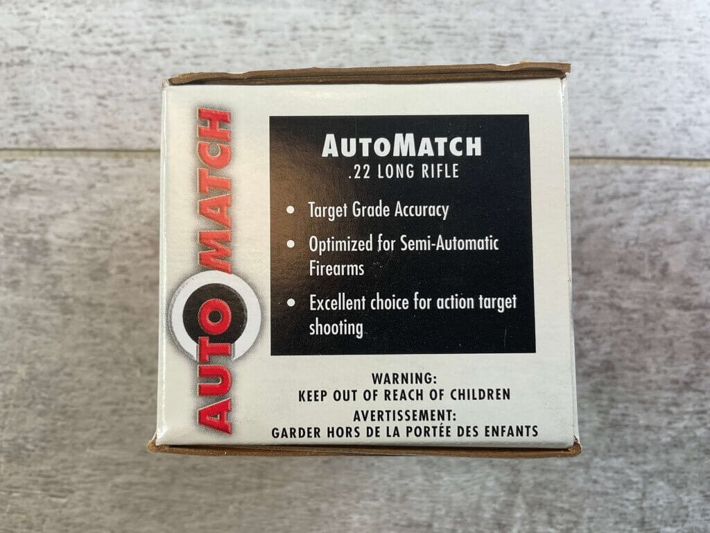 FEDERAL TARGET GRADE PERFORMANCE .22LR