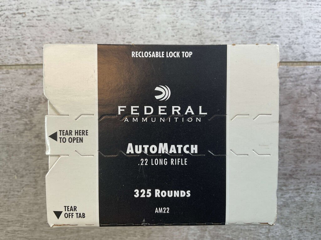 FEDERAL TARGET GRADE PERFORMANCE .22LR