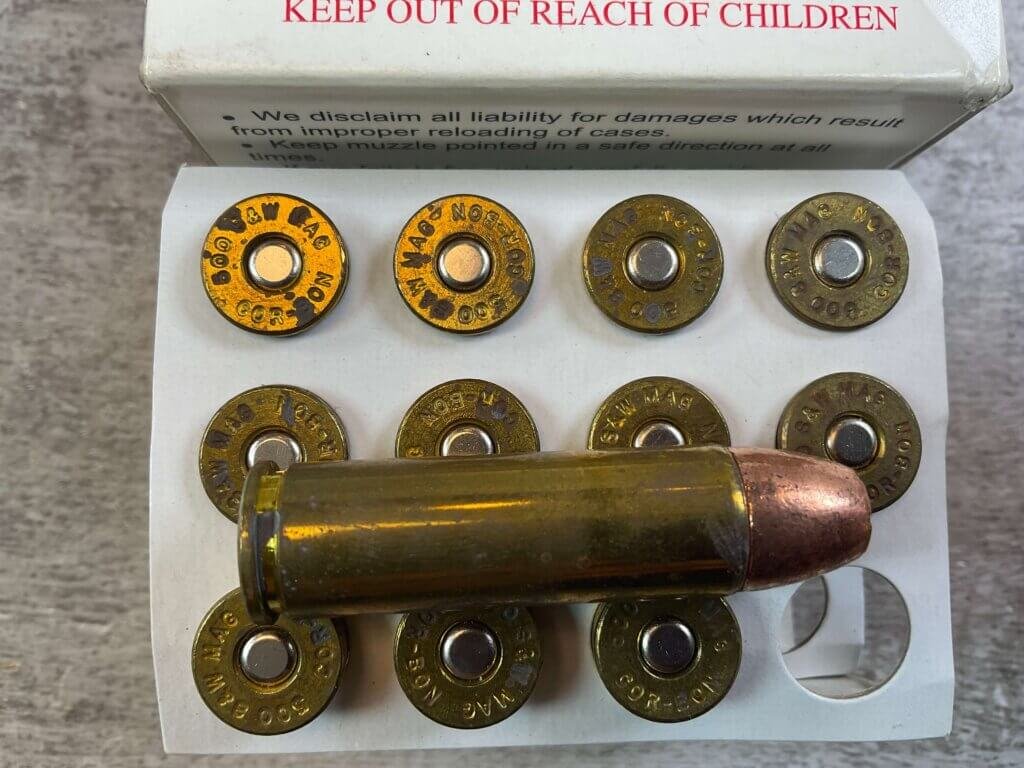 COR-BON 500 S&W MAGNUM 275GR, FULL BOX OF 12, 1665FPS, 1688FT/LBS