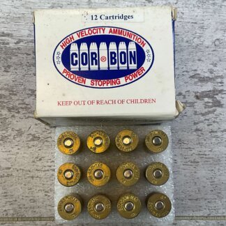 COR-BON 500 S&W MAGNUM 440GR, FULL BOX OF 12, 1625FPS, 2580FT/LBS
