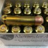 ALEXANDER ARMS .50 BEOWULF, 325 GR. HP SPEER AMMO, FULL BOX (QTY 20), JAMES EARL JONES COLLECTION #5-11328-PF
